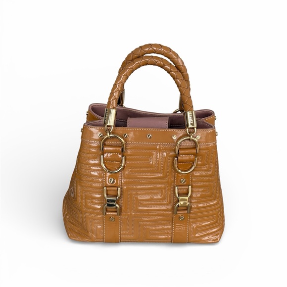 Gianni Versace Couture Patent Quilted Leather Bag - EUC - Picture 3 of 12